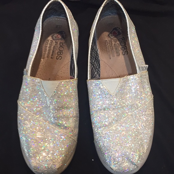 bobs glitter shoes
